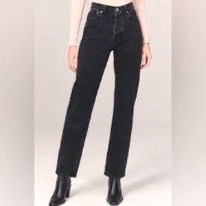 The Dad High Rise in light black/gray